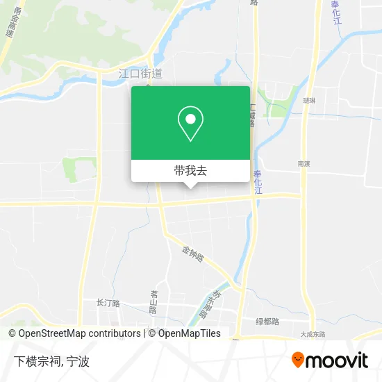 下横宗祠地图
