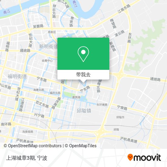 上湖城章3期地图