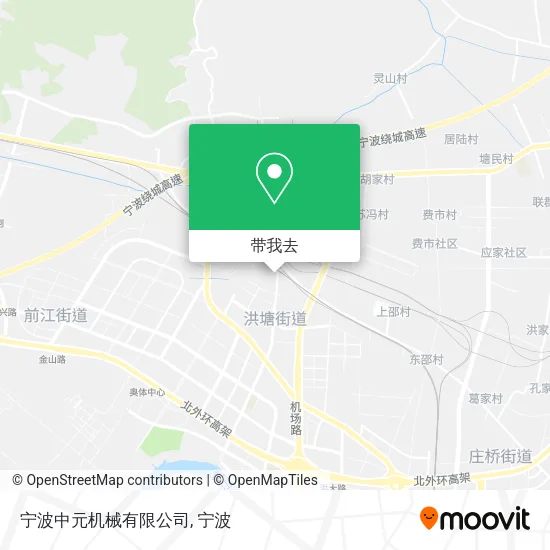 宁波中元机械有限公司地图