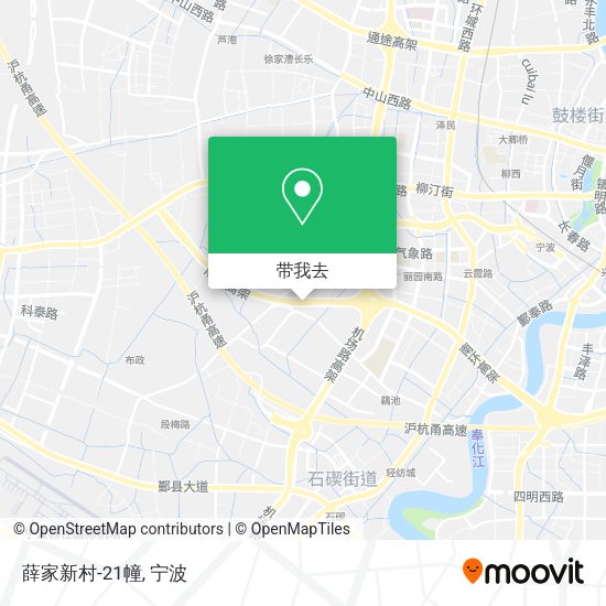 薛家新村-21幢地图