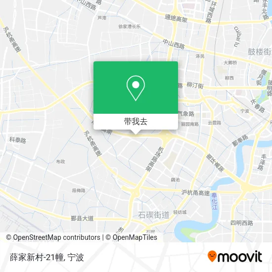 薛家新村-21幢地图