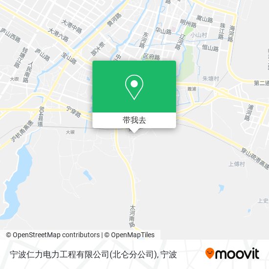 宁波仁力电力工程有限公司(北仑分公司)地图