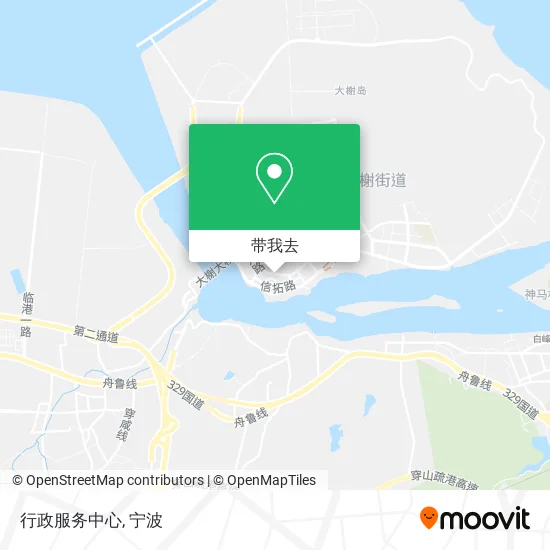 行政服务中心地图