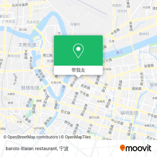 barolo itlaian restaurant地图