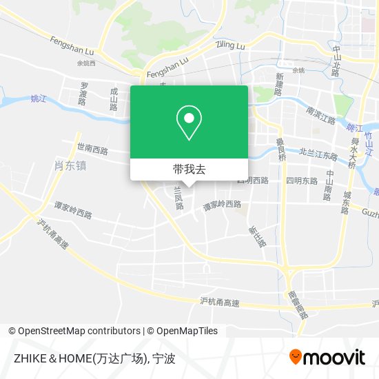 ZHIKE＆HOME(万达广场)地图