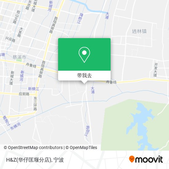 H&Z(华仔匡堰分店)地图