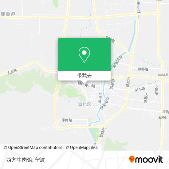 西方牛肉馆地图