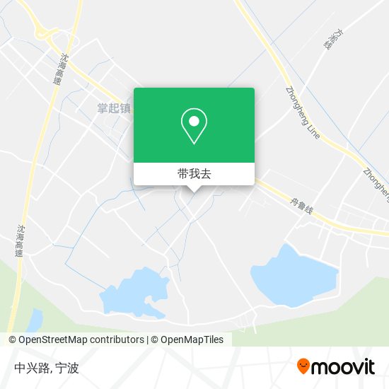 中兴路地图