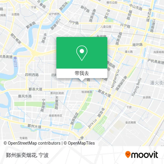 鄞州振奕烟花地图