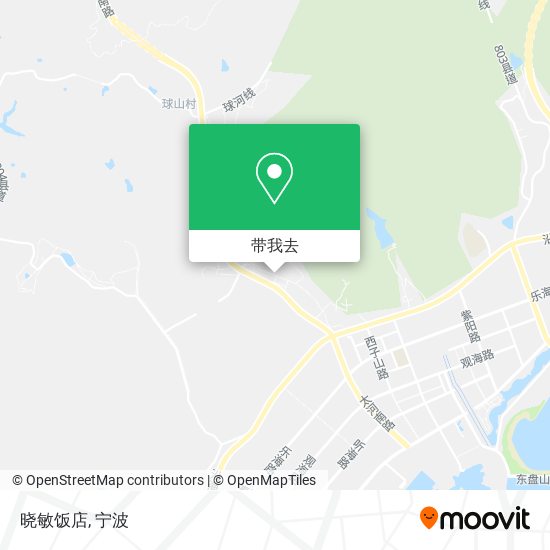 晓敏饭店地图