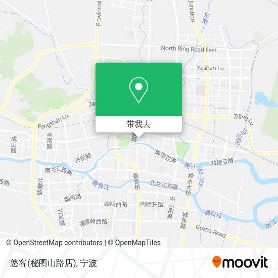 悠客(秘图山路店)地图