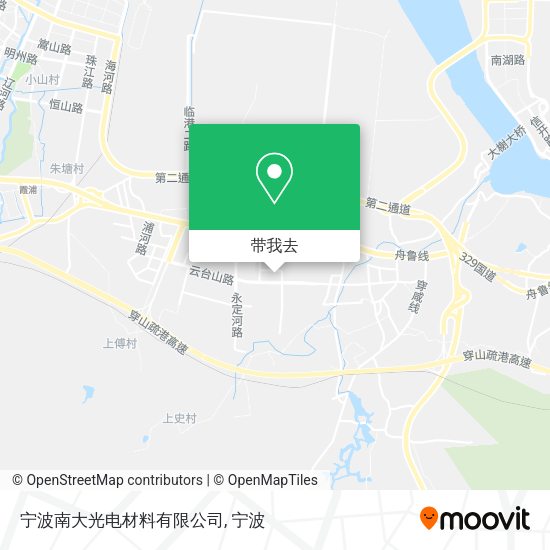宁波南大光电材料有限公司地图
