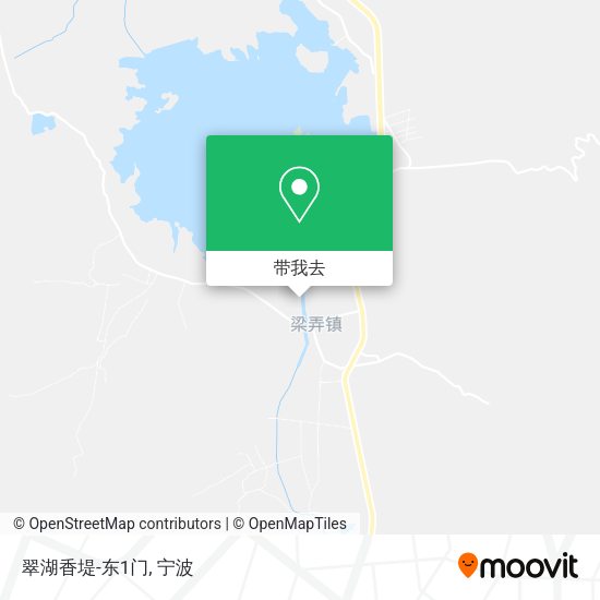 翠湖香堤-东1门地图