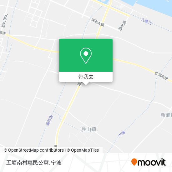 五塘南村惠民公寓地图