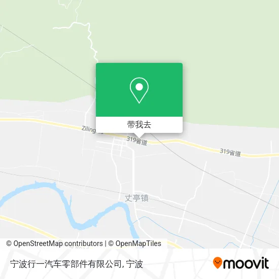 宁波行一汽车零部件有限公司地图