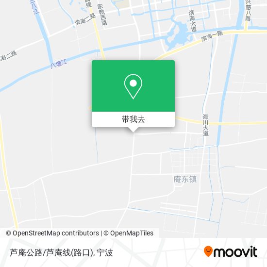 芦庵公路/芦庵线(路口)地图