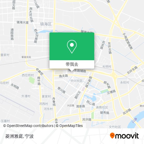 菱洲雅庭地图