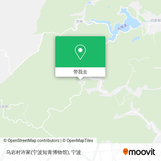 乌岩村许家(宁波知青博物馆)地图