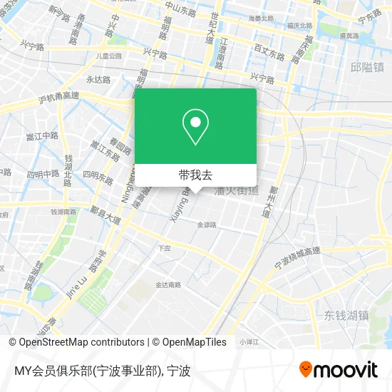MY会员俱乐部(宁波事业部)地图