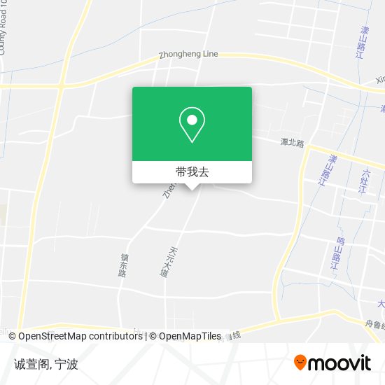 诚萱阁地图
