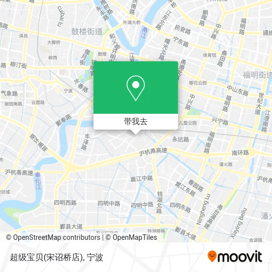超级宝贝(宋诏桥店)地图