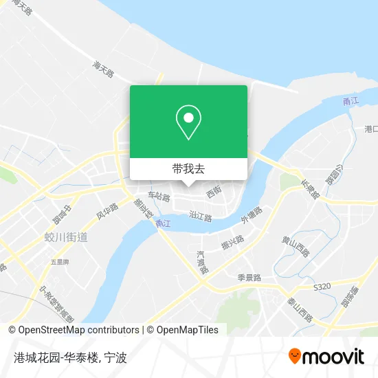 港城花园-华泰楼地图