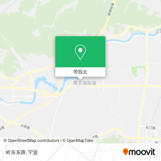 岭东东路地图