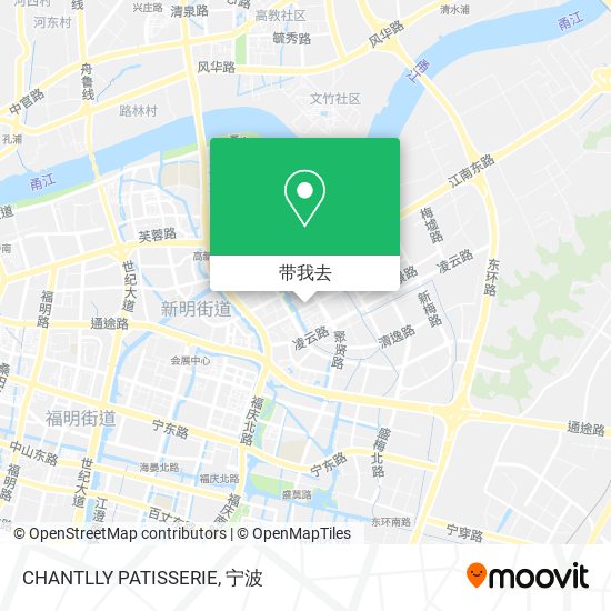 CHANTLLY PATISSERIE地图