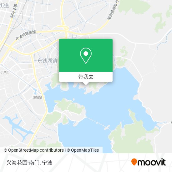 兴海花园-南门地图