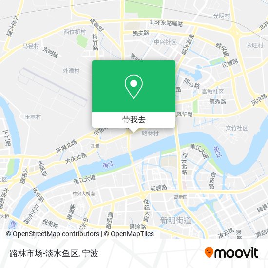 路林市场-淡水鱼区地图