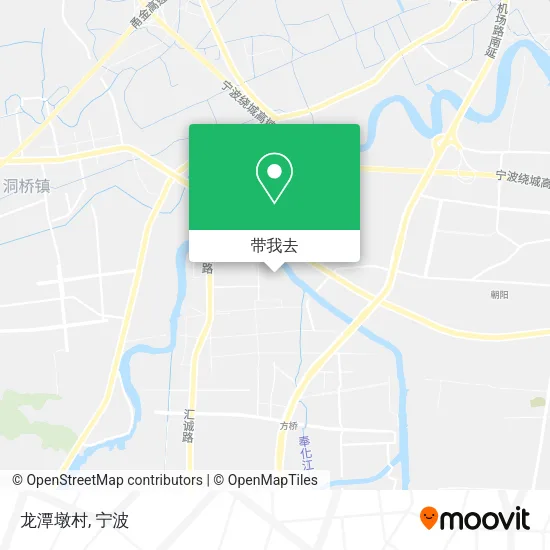 龙潭墩村地图