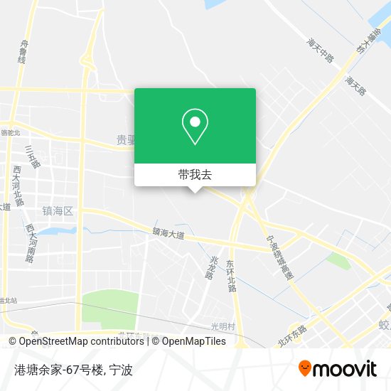 港塘余家-67号楼地图