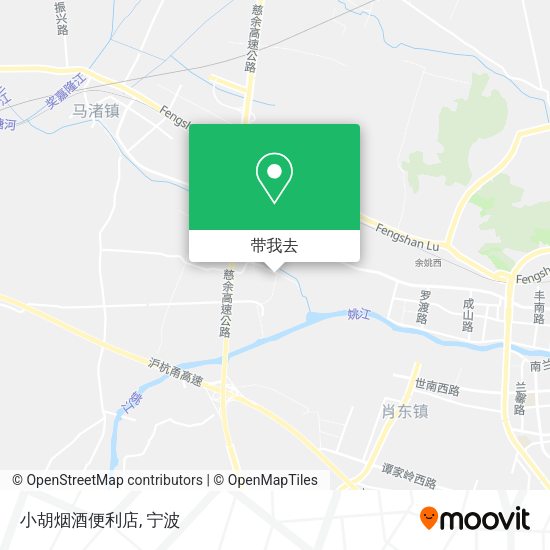小胡烟酒便利店地图