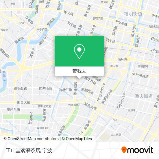正山堂茗灌茶居地图