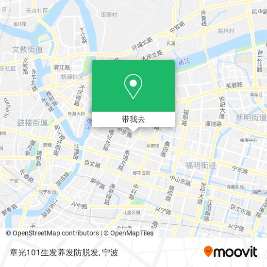 章光101生发养发防脱发地图