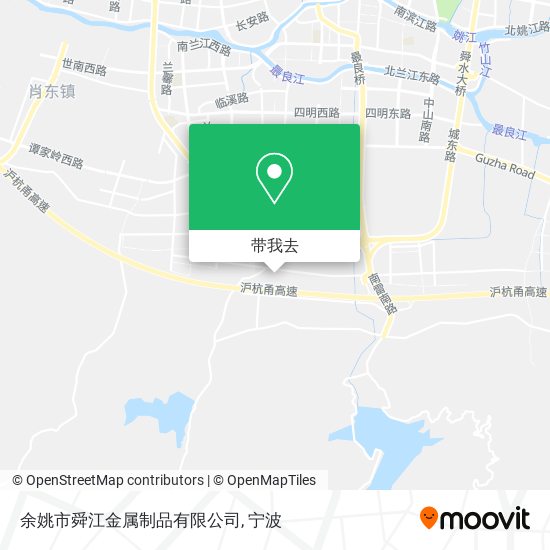 余姚市舜江金属制品有限公司地图