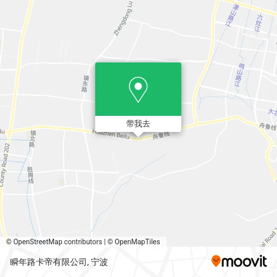 瞬年路卡帝有限公司地图
