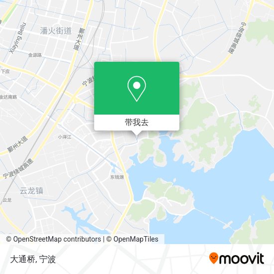 大通桥地图