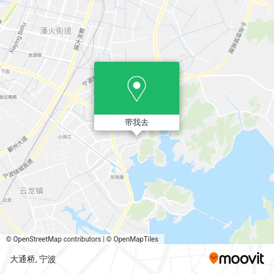 大通桥地图