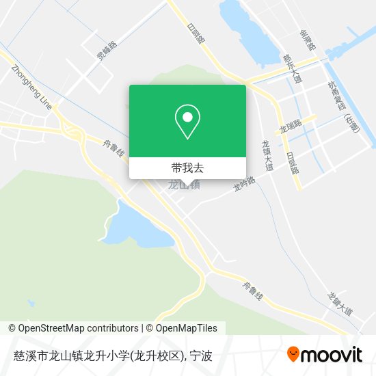 慈溪市龙山镇龙升小学(龙升校区)地图