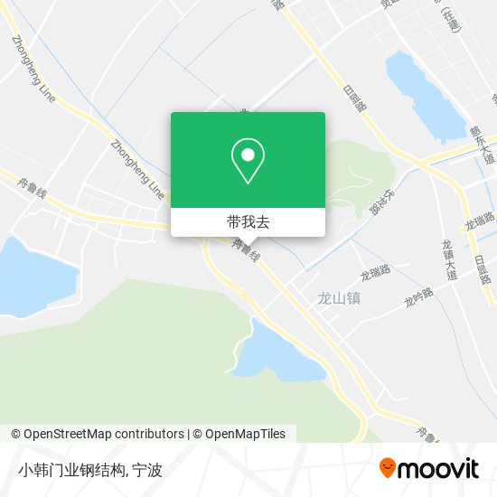 小韩门业钢结构地图