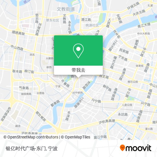 银亿时代广场-东门地图