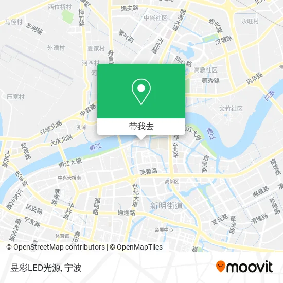 昱彩LED光源地图