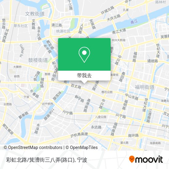 彩虹北路/箕漕街三八弄(路口)地图