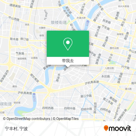 宁丰村地图