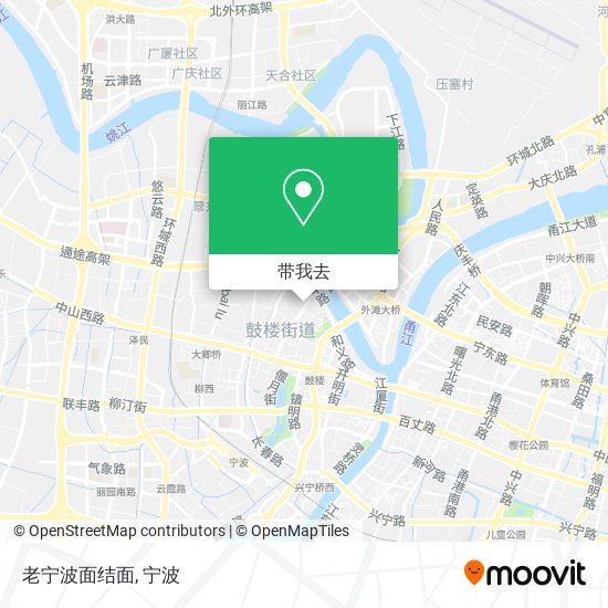 老宁波面结面地图