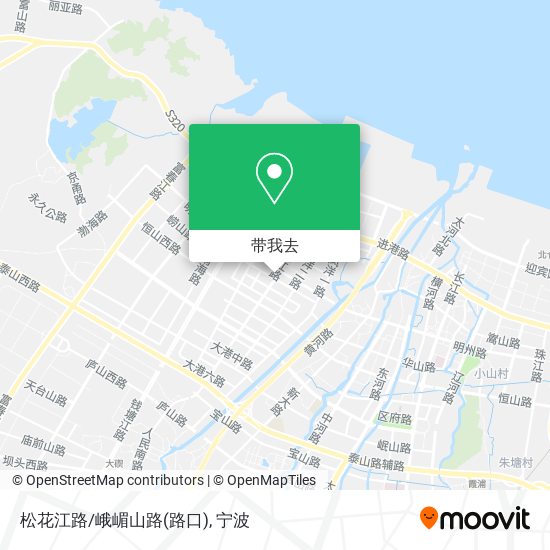 松花江路/峨嵋山路(路口)地图