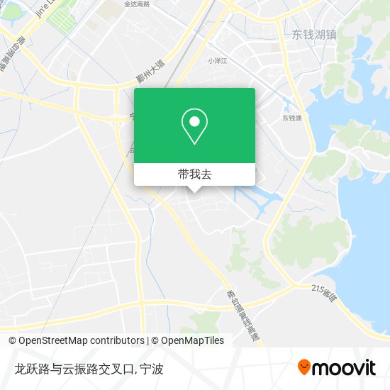 龙跃路与云振路交叉口地图