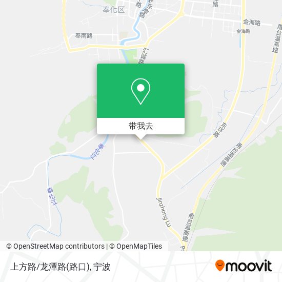 上方路/龙潭路(路口)地图