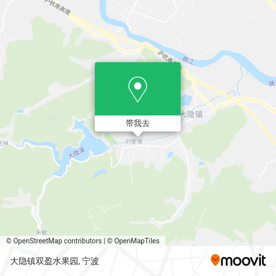 大隐镇双盈水果园地图
